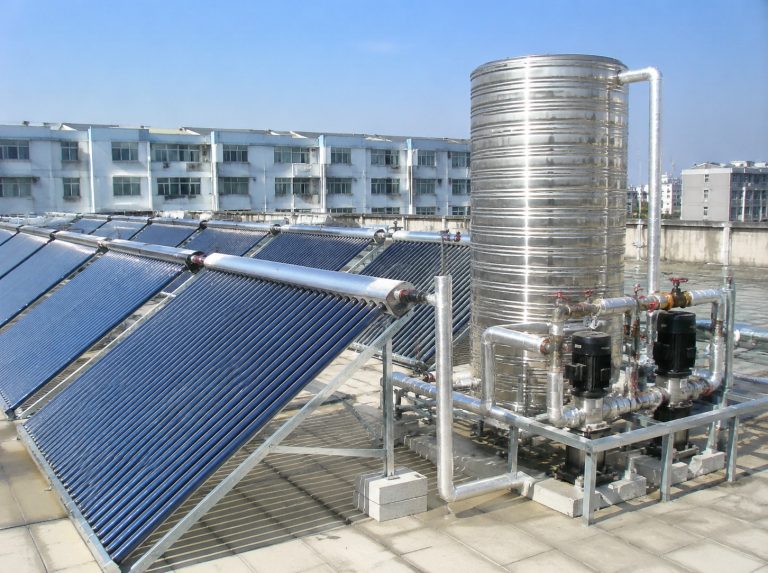 湖北商用大容量真空管太阳能热水系统